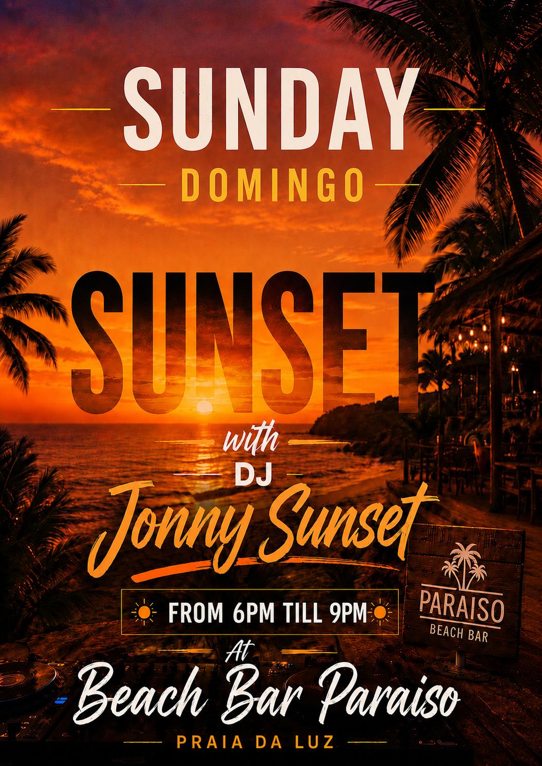 SUNDAY SUNSET — DJ JONNY SUNSET